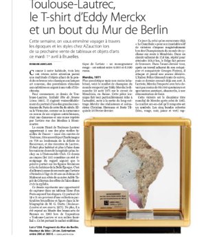 Toulouse&shy; Lautrec, le T&shy;-shirt d&rsquo;Eddy Merckx et un bout du Mur de Berlin